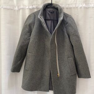Gray JCrew City Coat